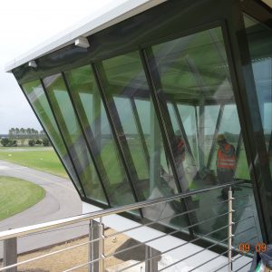 Wieża kontrolna Lotnisko Darłowo - Kontrukcje Aluminiowe