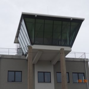 Wieża kontrolna Lotnisko Darłowo - Kontrukcje Aluminiowe